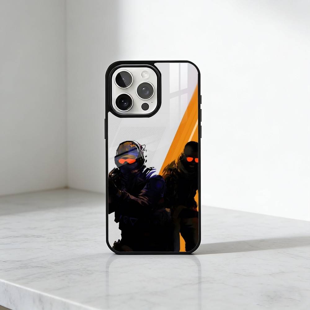 

C-Counter Strikes CS2 FPS Game Phone Case For iPhone17,16,15,14,13 Plus,Pro Max Magnetic For Magsafe Wireless Charging iPhone14PROMAX