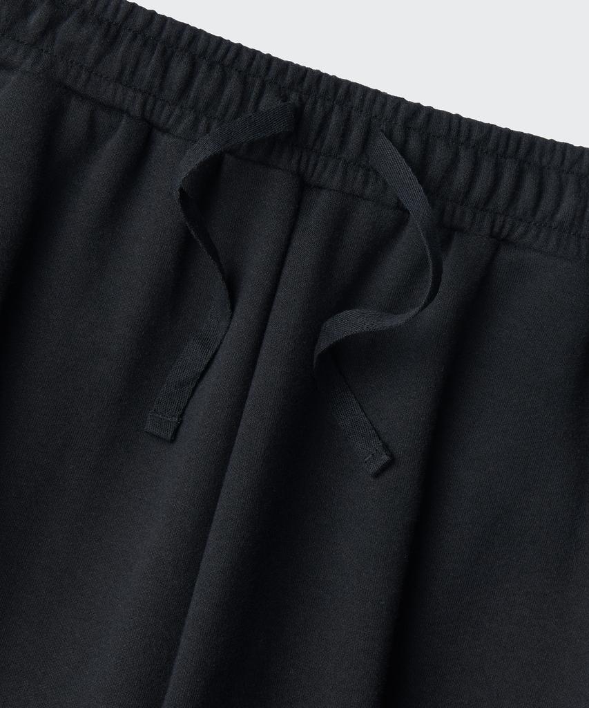 MUSINSA STANDARD WOMAN Women'S Double Knit Sweat Multi Cargo Pants [Black]