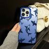 Ocean Shark In Groups Laser Phone Case For IPhone 13 11 12 Pro Max Mini 16 15 14 Pro Max Plus Shockproof Protective Back Covers