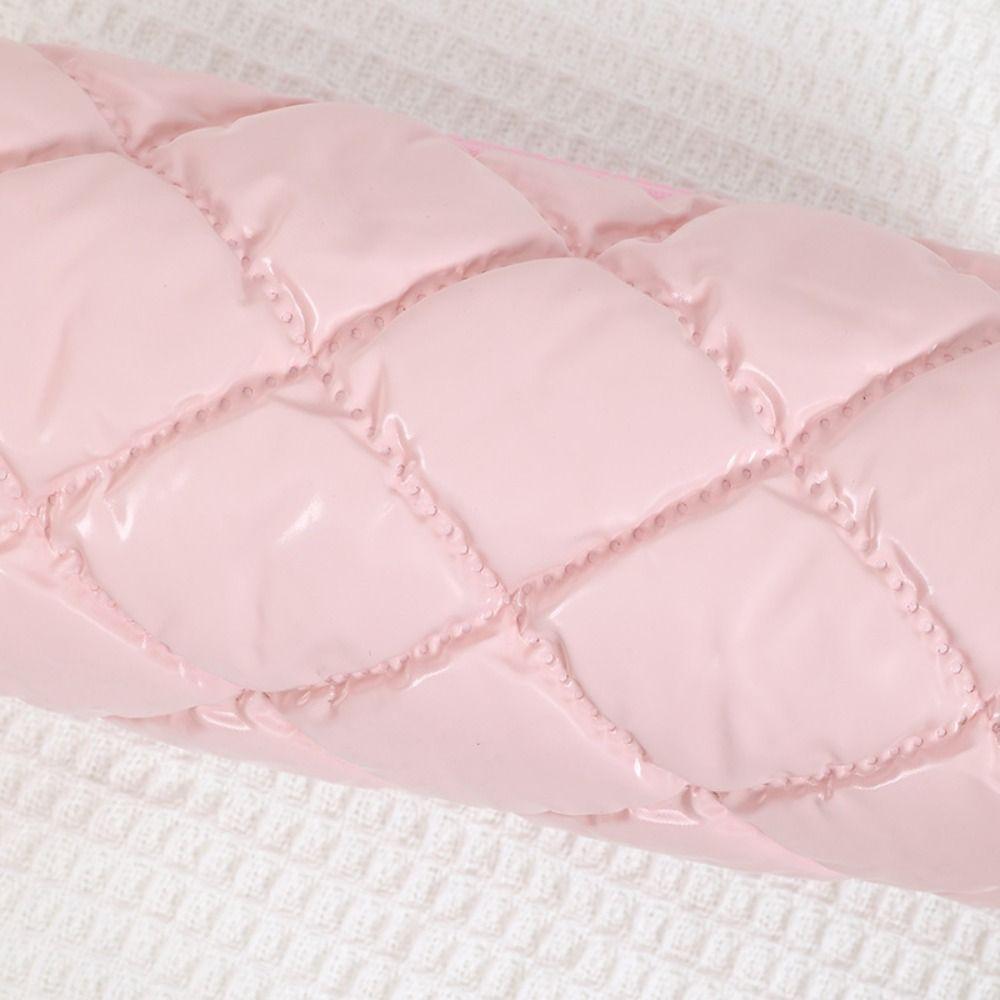 Multifunctional Stationery Bag Solid Color Storage Bag INS Pen Bag School Office