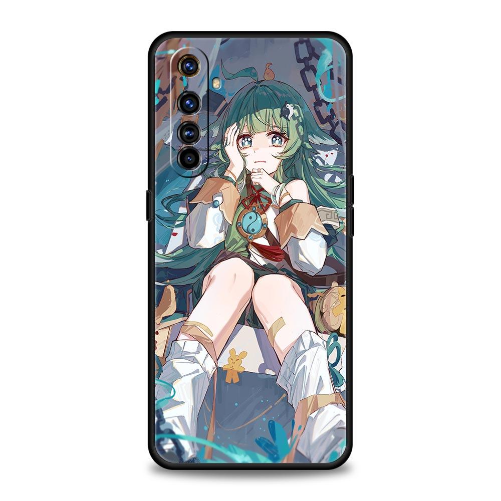 For Realme GT Neo 2 3 3T 5 Phone Case 12 11 5G 10 9 8 5G 7 6 GT5 GT3 GT2 Pro C21 C11 C25 C35 Cover Game Honkai Star Rail Anime