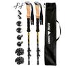 Professional Trekking Poles: 7075 Aluminum Alloy & Carbon Fiber, Portable Outdoor Mountaineering Equipment