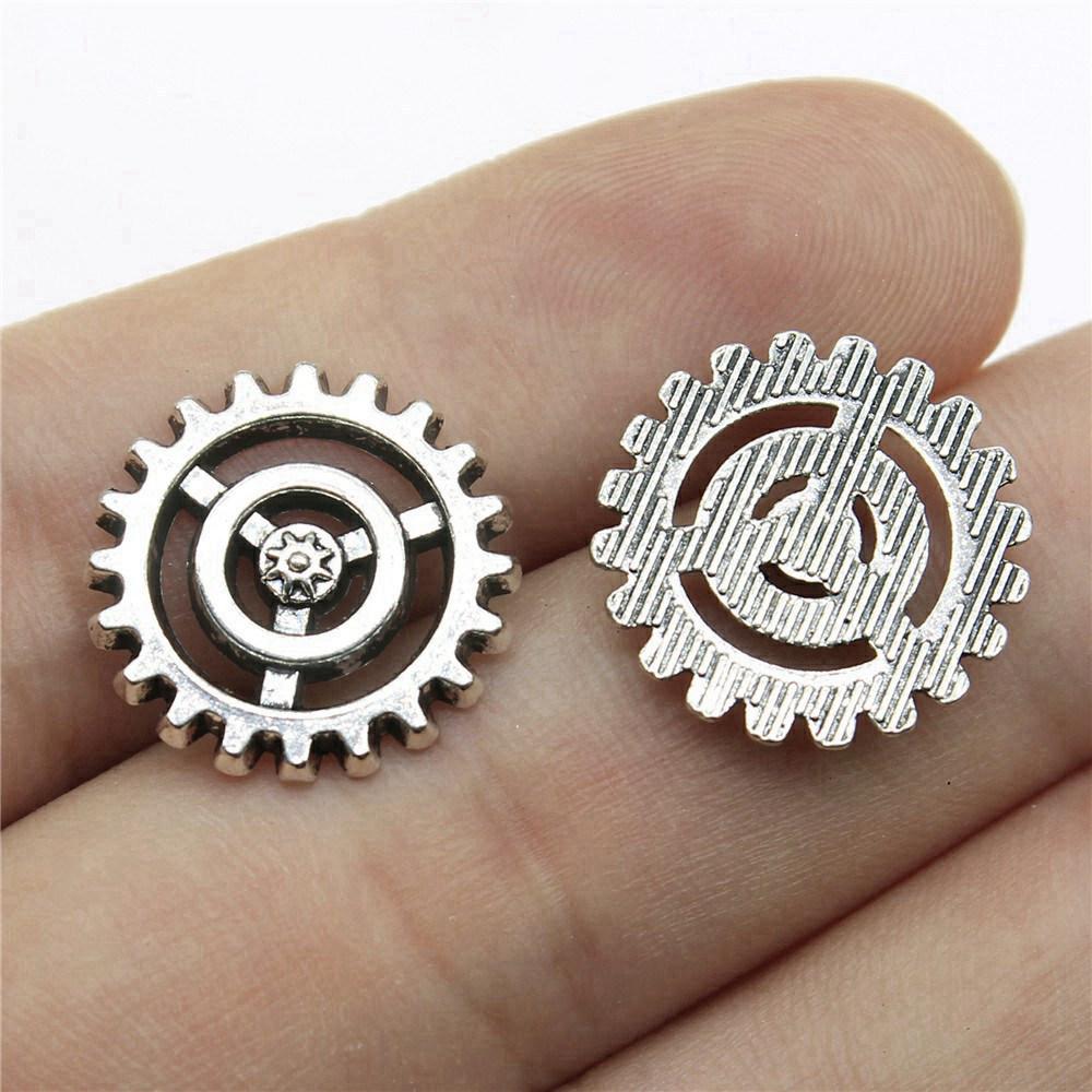 Charms Zahnrad Steampunk Cyberpunk Anhänger Vintage Schmuckzubehör QC060