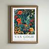 Van Gogh Sunflower Garden At Arles Classics Artworks Posters And Prints Canvas Printing Wall Art Picture For Living Room Decor