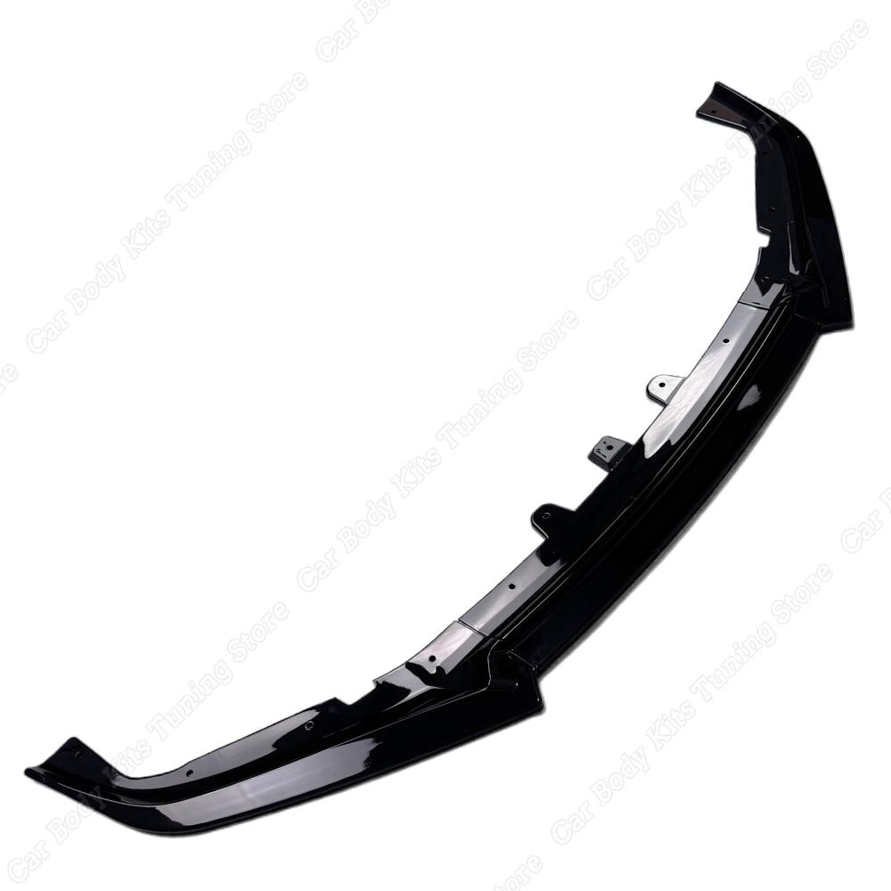 Spoiler anteriore a labbro diviso diffusore nero lucido per Toyota 86 GT86 FT86 Scion FR-S 2012-2016 Bodykit Accessori Tuning