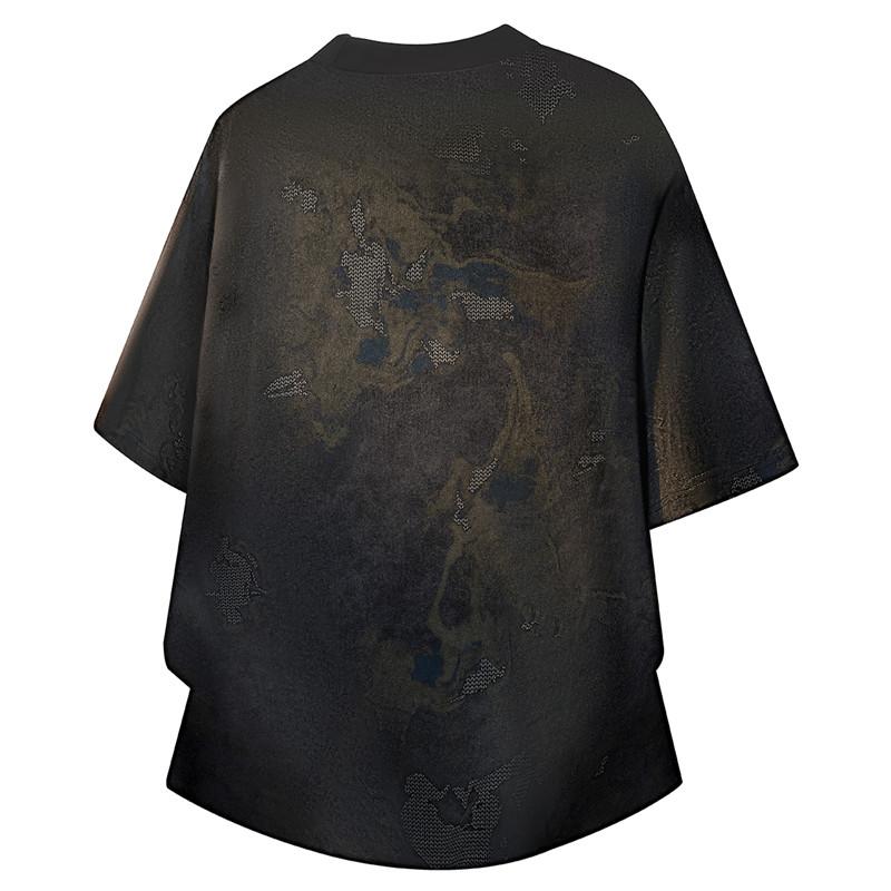 Short-sleeved T-shirt, Round Neck, Half-sleeved Bottoming Shirt, Plus Size Men's Top