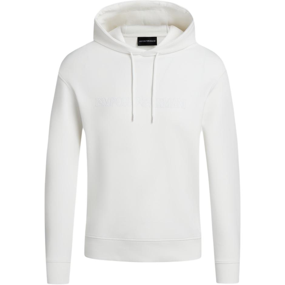

Emporio Armani FW24 Logo Letter Hoodie Long Sleeve Sweatshirt Men sweatshirt White 6D1M94-1JHSZ-0131 M