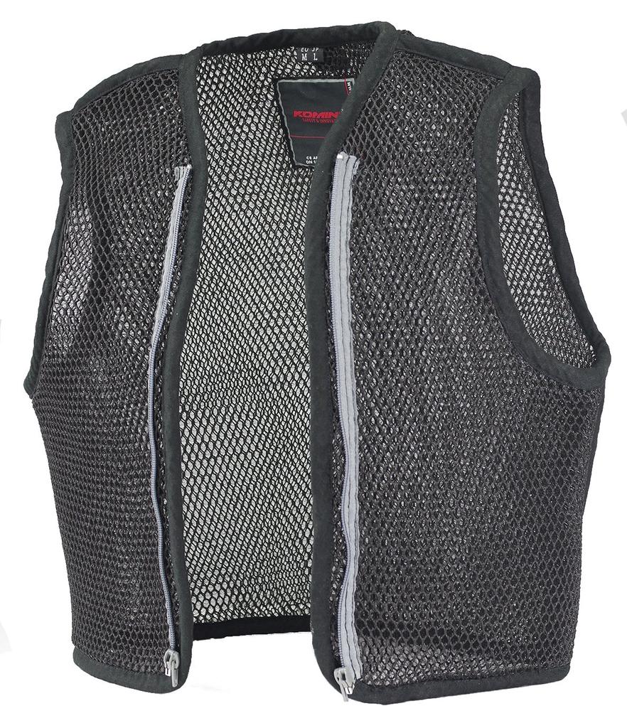 Komine 3D Mesh Lining Vest for Motorcycles Black 2XL 997 Mesh Material JK-078