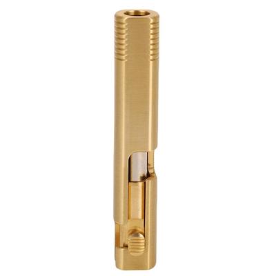 Durable Brass Mini Ballpoint Pen Replaceable Ink Compact Ballpoint Pen EDC Pen Writing Tasks