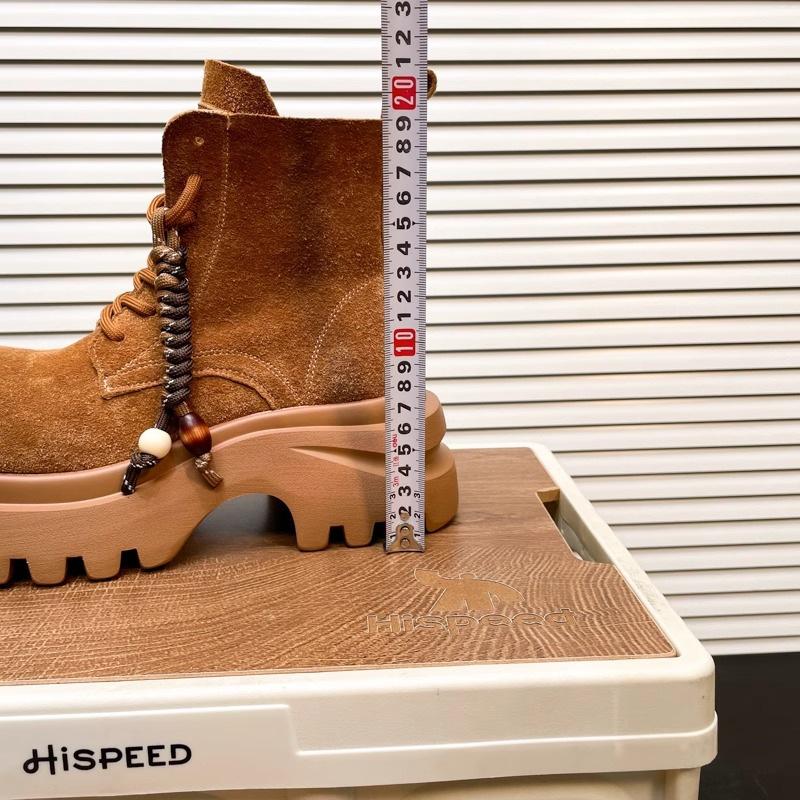 Matné měkké kožené boty na silné podrážce pro ženy, podzimní novinka 2025 dámské boty, kotníkové boty na šněrování s kulatou špičkou pro ženy