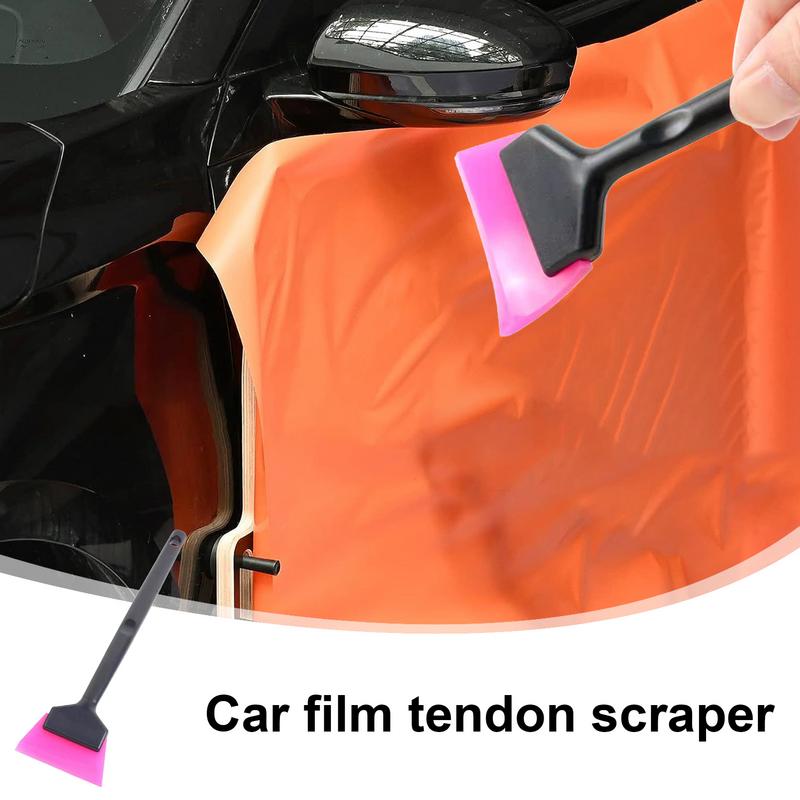 Car Decal Squeegee High Strength Film Installation Tools Windshield Sticker Applicator Squeegee Scraper Tool with Handle