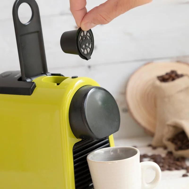 3pcs Reusable Coffee Capsule Filters Refillable Coffee Pods Compatible with For Nespresso Coffee Accessories