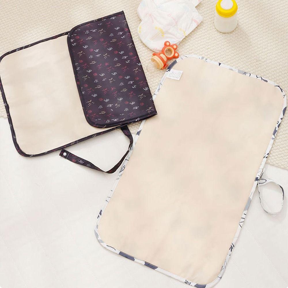 Foldable Baby Changing Mat Waterproof Baby Diaper Sheet Simple Diaper Changing Pad  Travel