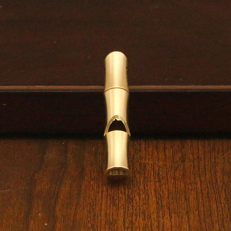 Vintage Brass Dragon Carved Whistle with Keychain Hole High Decibel Loud Portable Whistle for Outdoor Camping Travel Emergency