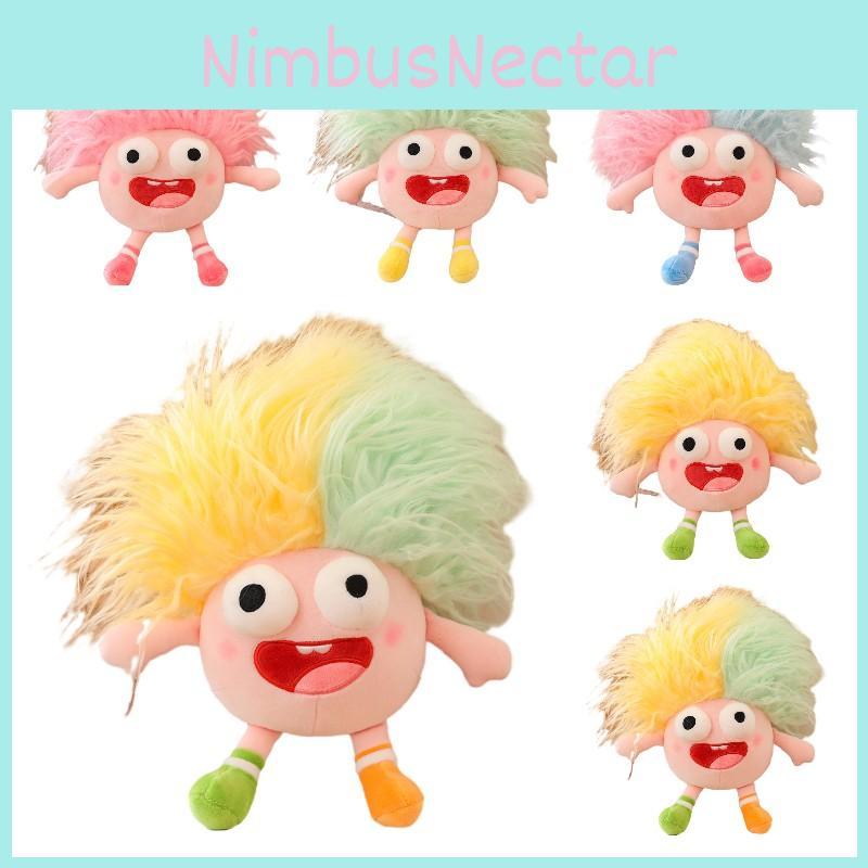 Funny Plush Toy With Big Eyes And Fluffy Hair Perfect For Diy Ugly Dolls In Stock