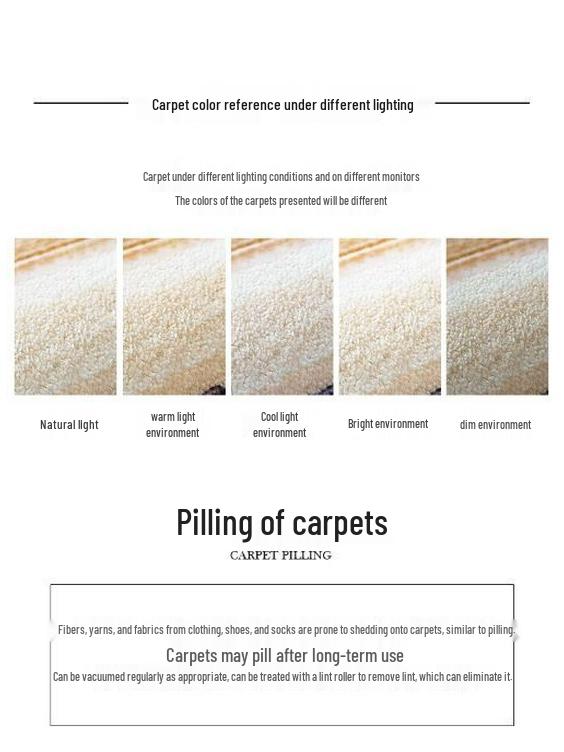 Light Luxury Plaid Faux Cashmere Carpet for Living Room, Bedroom, or Balcony.