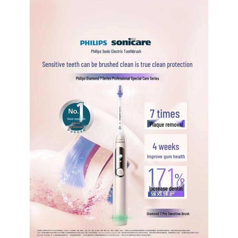 Philips Sonic Electric Toothbrush Diamond 7 Pro