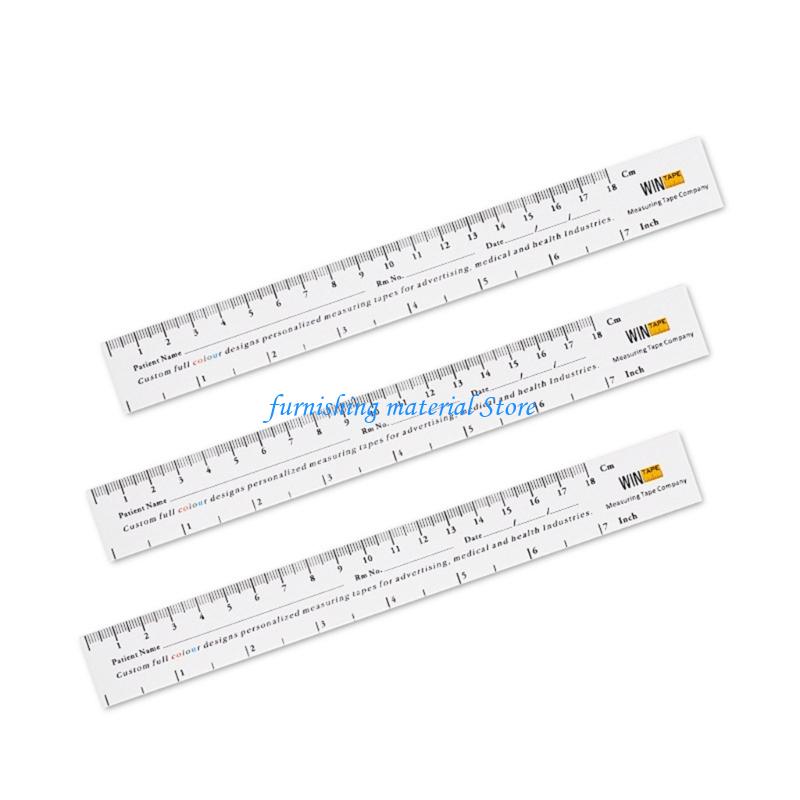 Y5GD 150 Count Precisions Rulers 18cm Wound Size Measurement Tool With High Visibility Graduations for Nurses