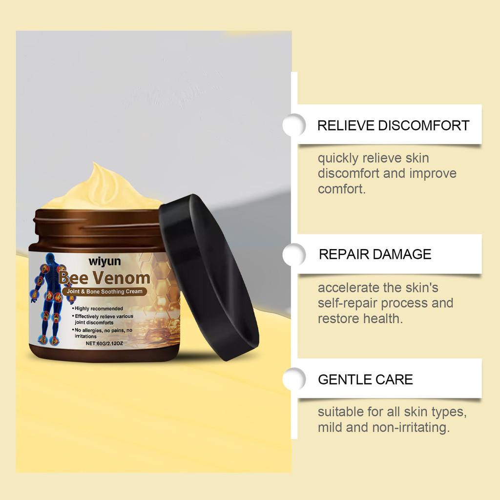 Natural Honey Bee Venom Joint Care Cream For Soothing Relief And Nourishing Massage