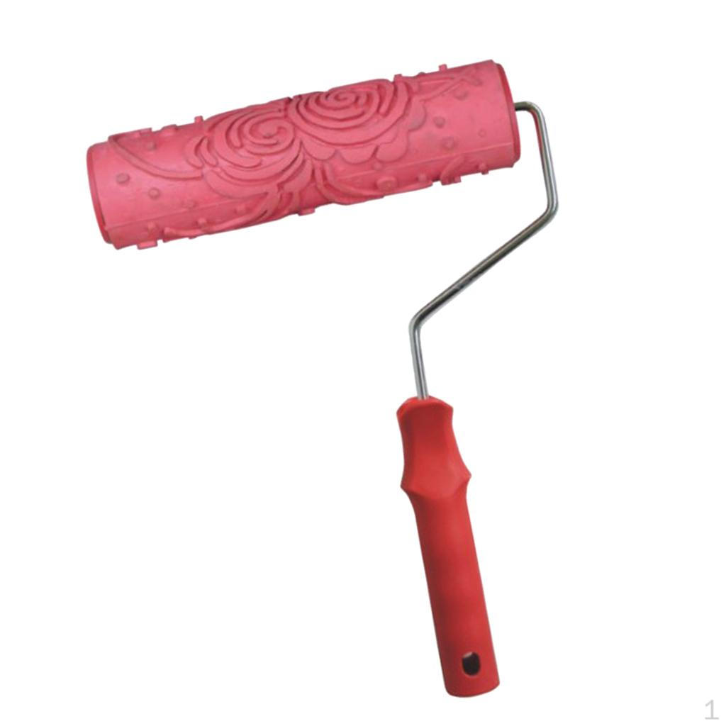 7" Rubber Paint Roller Sleeves Wall Painting Decorating Tool Home DIY