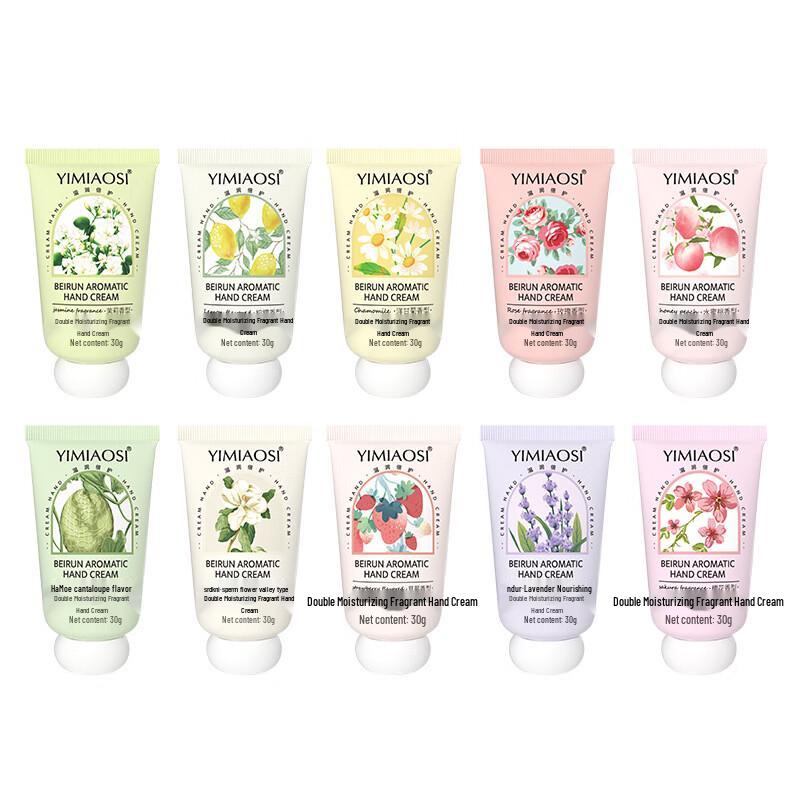 Yimiao Silk Fruit Floral Hand Cream Set