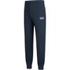 Emporio Armani EA7 FW24 Solid Color Drawstring Letter Pattern Jogger Knit Pants Men bottoms Dark-Blue 8NPP66-PJVRZ-1562
