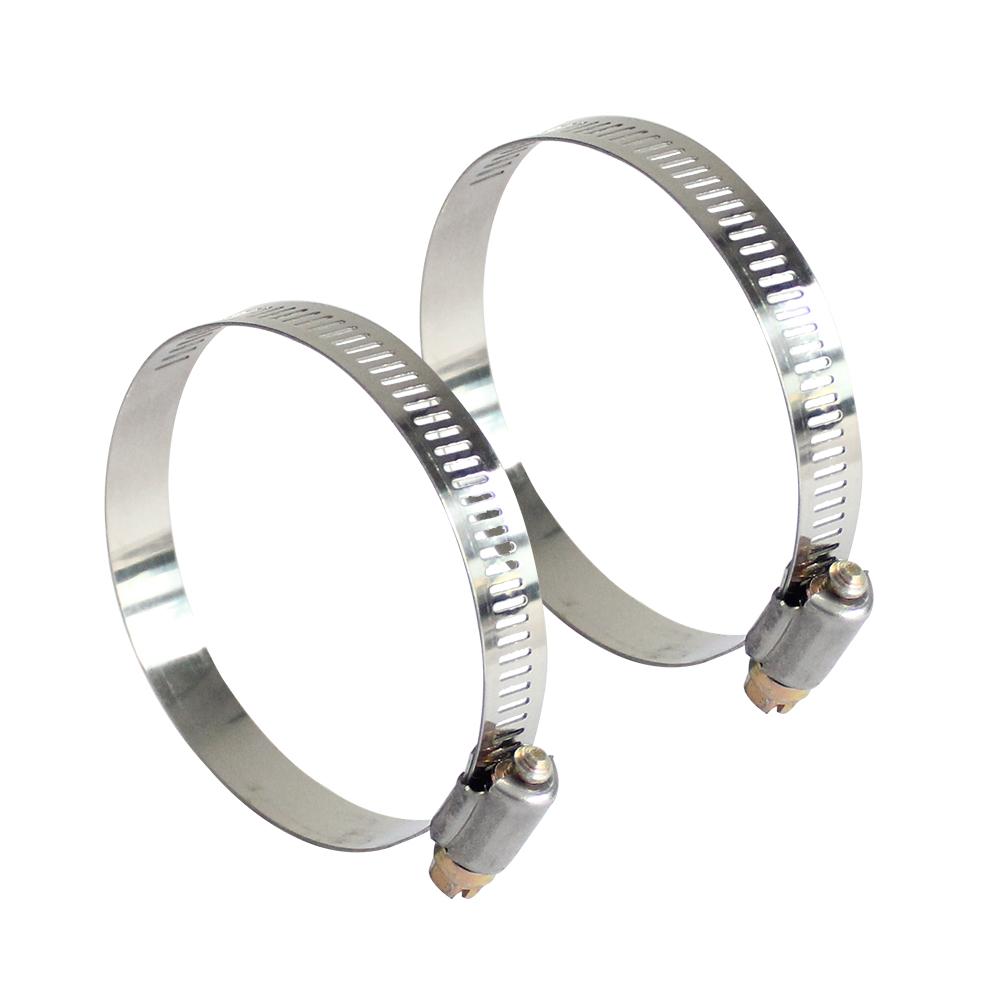 1PCS Hose Clamp 6-12 13-19 21-44 27-51 33-57 52-76 65-89 78-101 91-114mm Stainless Steel Pipe Clip Adjustable Screw Worm Drive