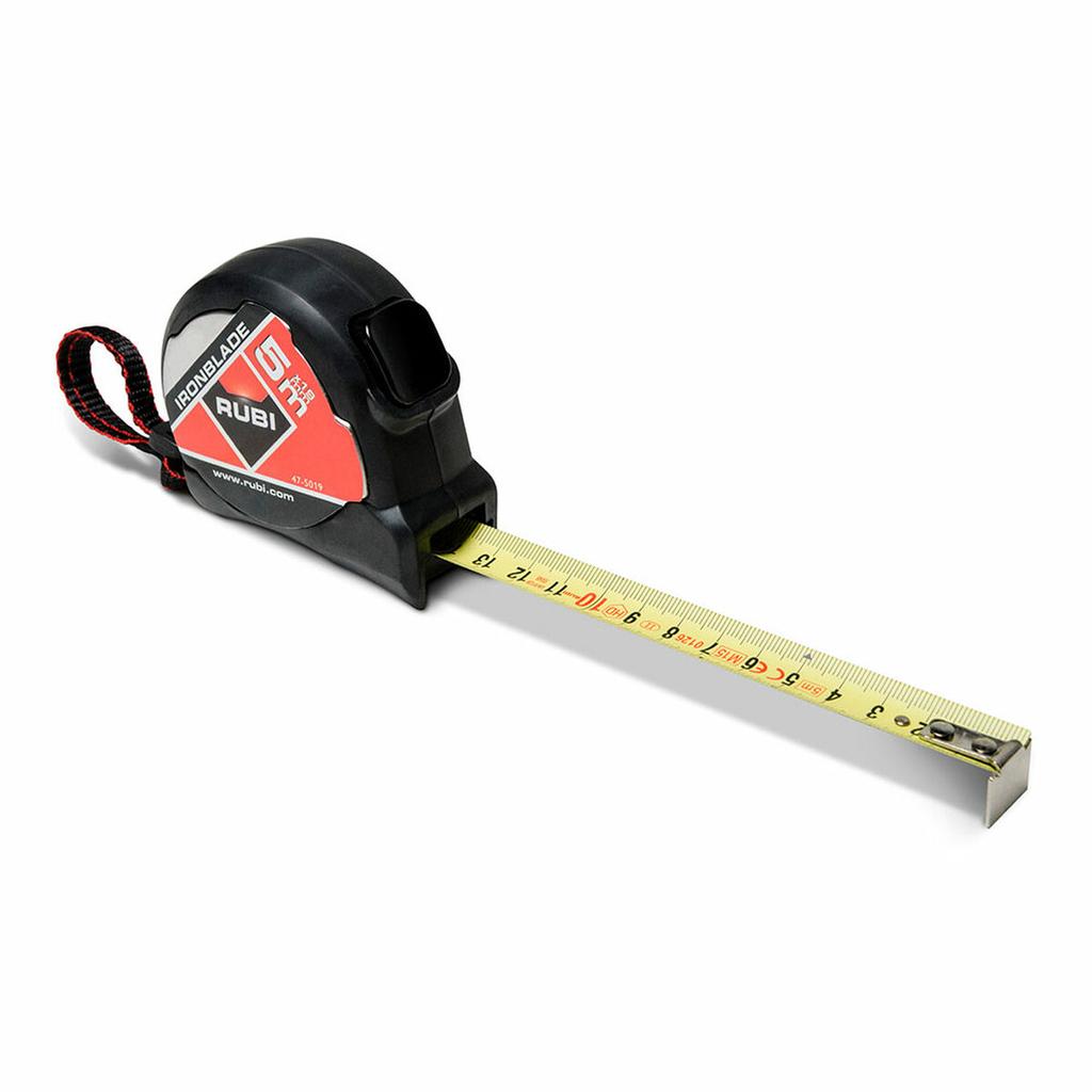 Rubi 0.2 Tape Measure (5m X 19mm)