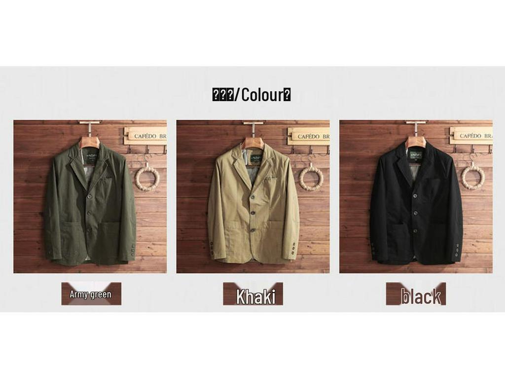 Men's Casual Spring & Autumn Loose Fit Jacket