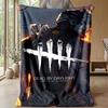 Měkká flanelová deka Lehká útulná Pokrývka do ložnice obývacího pokojeDead by Daylight