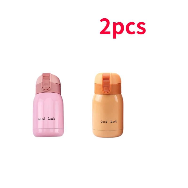 Mini Thermos Cup 200ml/360ml Pocket Cup Stainless Steel Thermal Coffee Mug Vacuum Flask Insulated Hot Water Bottle Kids Gift