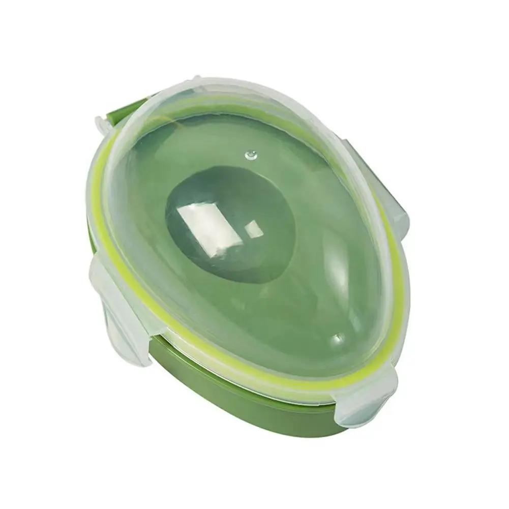 Snap on Lid Avocado Storage Container Keeper Kitchen Avocado Saver Food Crisper Storage Box Fruit Vegetable Holder Keep Fresh