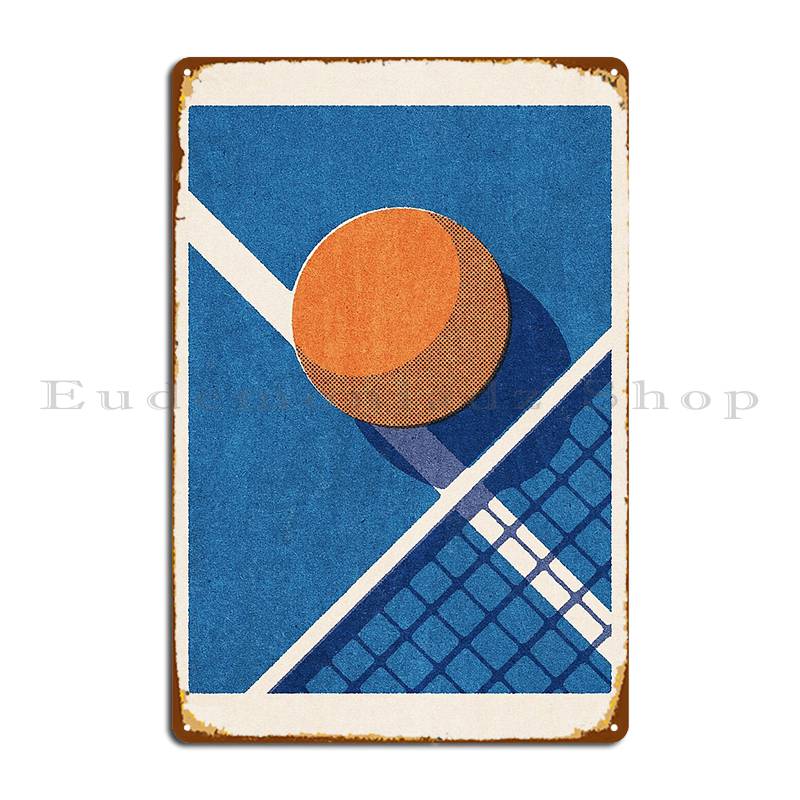 Balls Table Tennis Ii Danielcoulmann Metal Plaque Poster Party Kitchen Custom Customize Garage Tin Sign Poster 20X30CM