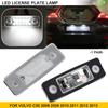 2pcs White LED License Number Plate Light Bulb For Volvo C30 2008-2013 License Plate Light Number Plate Lamp