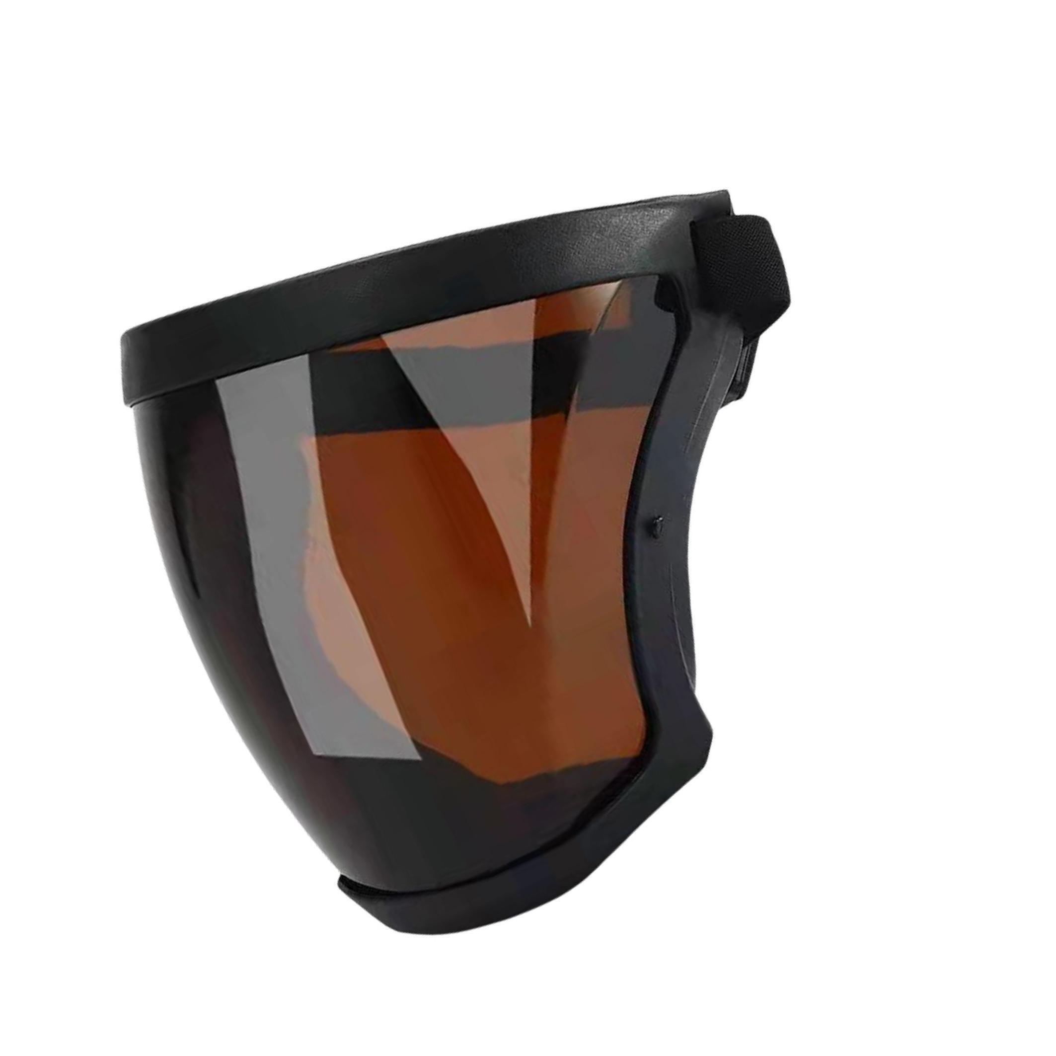 

Защитный защитный шлем для сварки, защита от УФ-излучения, для шлифования, темно-коричневый