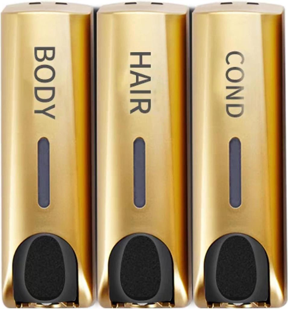 Wall-Mounted Shower Gel and Hand Soap Dispenser