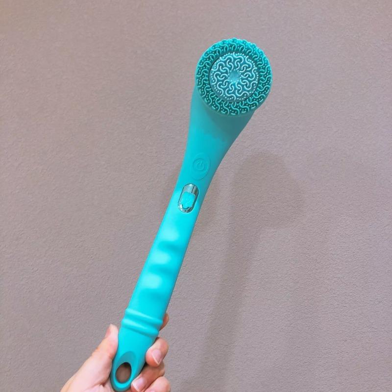 1SET Neue Elektrische Badebürste Vollautomatisch Haushalt Multifunktional Wasserdicht Massage Reiben Bade-Artefakt Langer Griff Badebürste