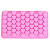 55 Holes Heart Shaped Nonstick Silicone Chocolate Cake Mold Ice Cubes Tray Mould Kitchen Baking Tools