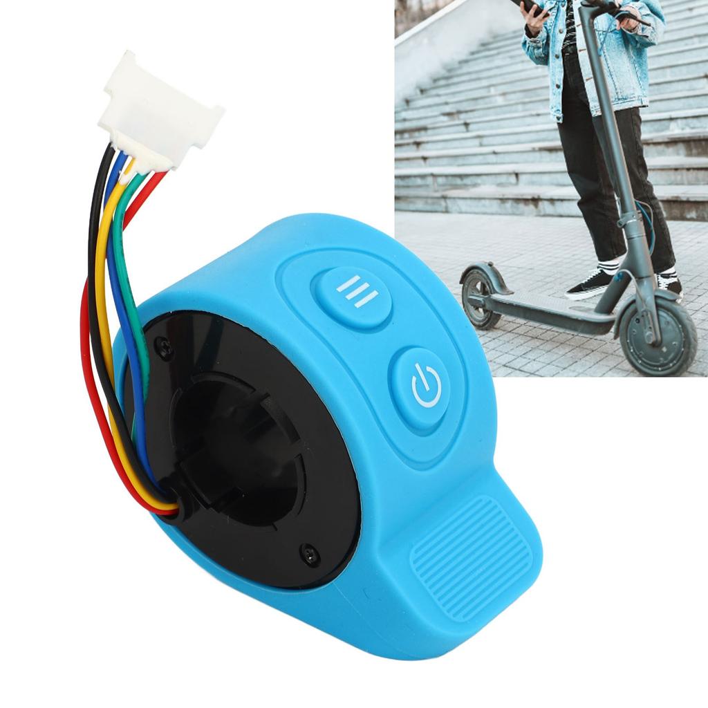 Acelerador de Puño Sensible Azul para Scooter Eléctrico para Bicicletas Eléctricas Scooters X6