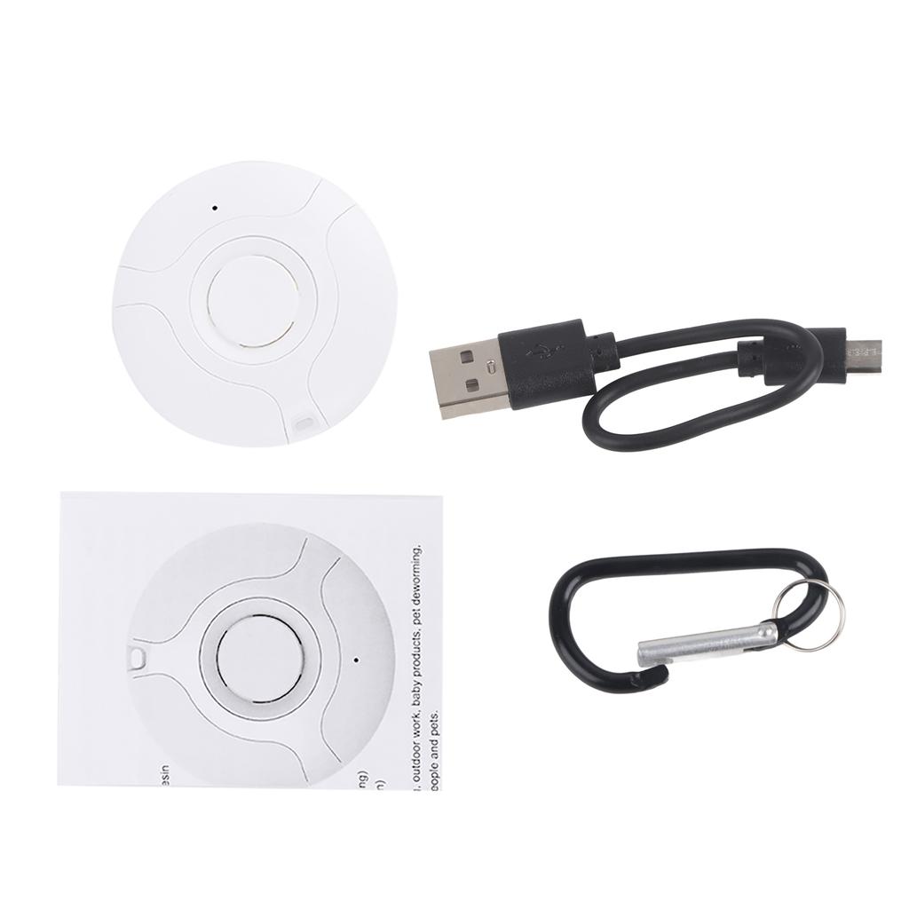 New Portable USB Rechargeable Garden Mosquito Repellent Electronic Pest Drive(Black)