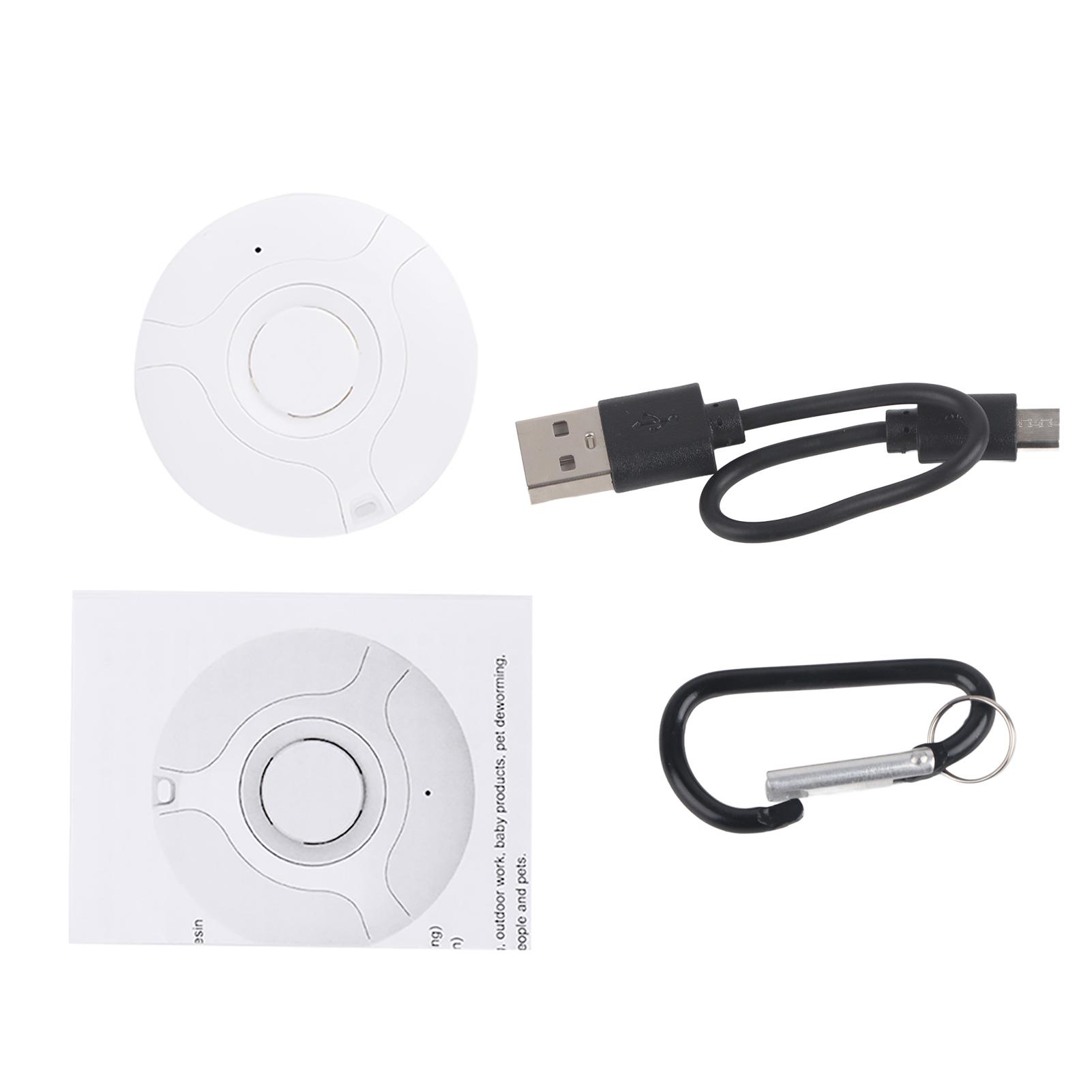 

New Portable USB Rechargeable Garden Mosquito Repellent Electronic Pest Drive(White)