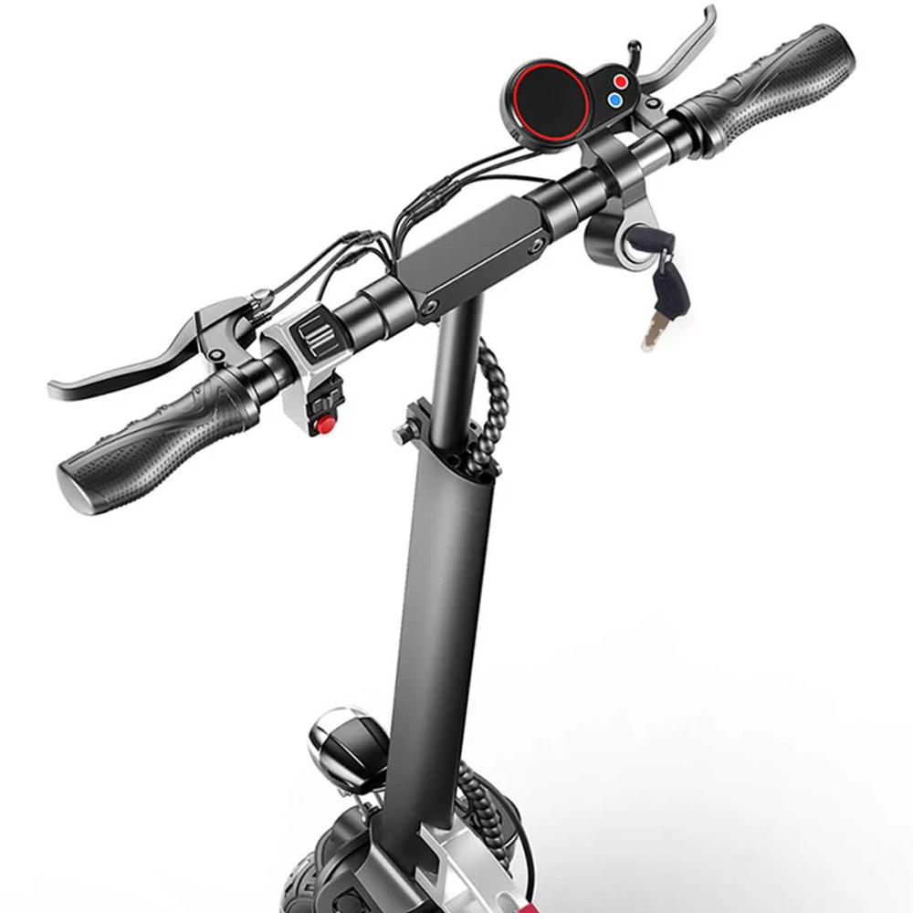 Electric Scooter With Seat EMOKO 10" 800W Motor 48V 15AH Max Range 50Km Top Speed 45Km/h Black HVD-3