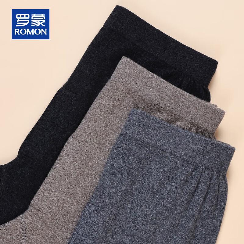 ROMON Men's Wool Blend Thermal Leggings