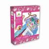 Creative Canvas Kit - SYCOMORE - Lovely Box Bird Canvas - Wooden Hanger - Cotton Threads