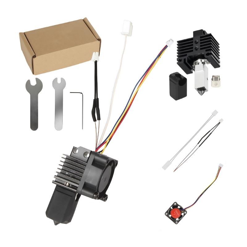 Термобарьерная закаленная стальная насадка с охлаждающим вентилятором, сопло 3D-принтера для 3D-принтера X1/P1P, аксессуары для хотенда