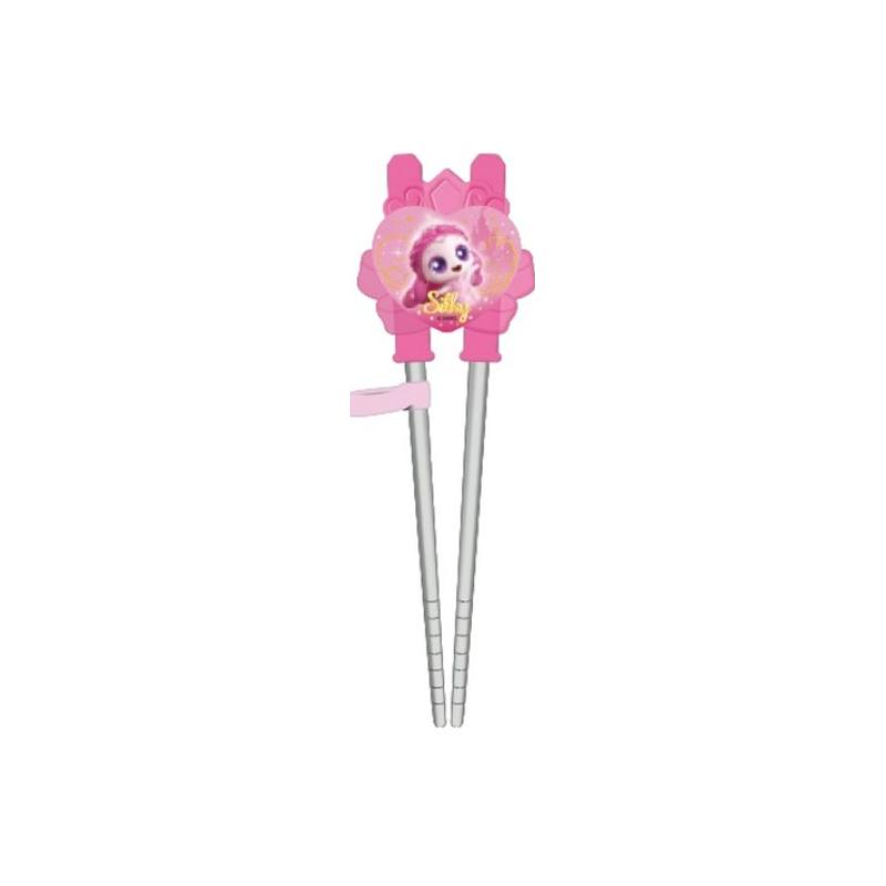 Princess Catch! Teenieping Spoon, Fork & Chopsticks Set (Heartsping , Claireping, Boniping, Graceping, Silkping) (24 Options)