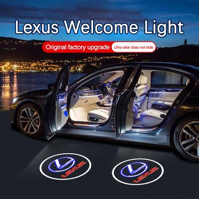 Welcome Car Door Light For ES RX GX LS LX IS GS RC UX IS IS250 IS300 IS350 ES300 Icon Projector Lamp Auto Accessories