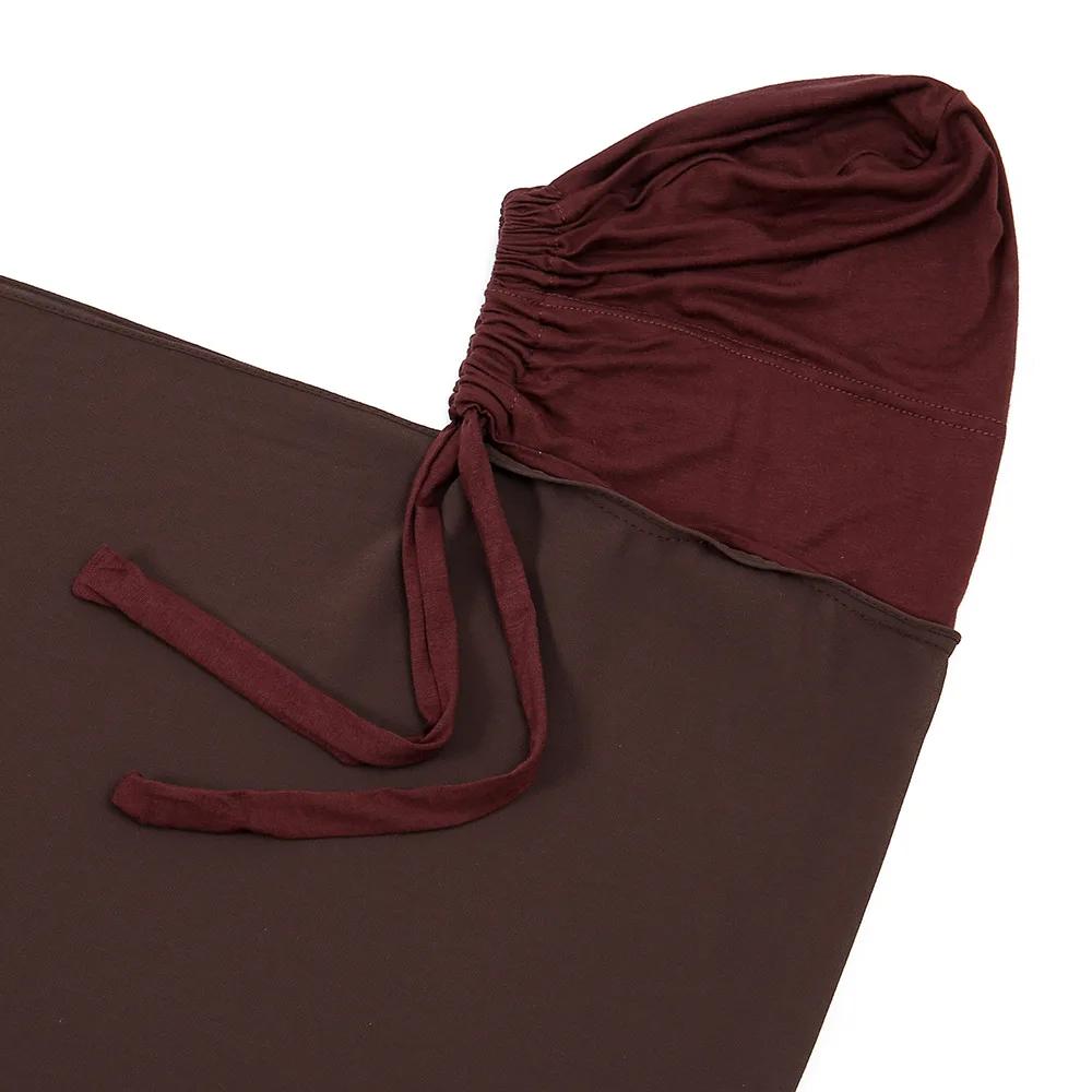 Pin Free Instant Chiffon Hijab Scarf With Undercaps Muslim Women Hijabs With Inner Caps Underscarf Caps Islam Headscarf