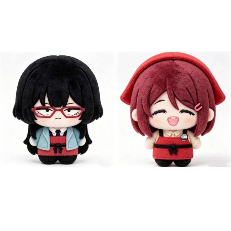 10cm Anime Fumeur Derrière Le Supermarché Avec Toi Peluche Sasaki Yamada Tayama Nishizono Pendentif Peluche Mignonne Poupée Jouet Cadeau Fans