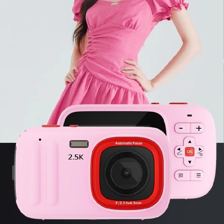 Portable Autofocus Digital Kids Camera Starter Monocular Camcorder 2.5K 72MP 16X Zoom Fashions Camera for Outdoor